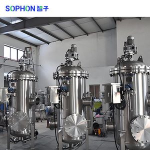 Sophon hiệu quả rắn-lỏng tách thiết bị tạp chất tự động hóa Máy lọc tự làm sạch scraper Lọc - Product Image 4