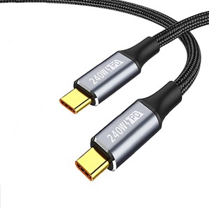 Cáp dữ liệu 5A pd240w loại C sạc nhanh C đến C cáp cho máy tính máy in MacBook & Máy quét mã vạch - Product Image 6