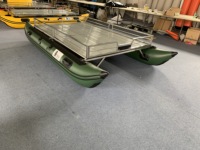 Bateau pneumatique catamaran en PVC Beileji pour la pêche à la ligne, en vente flash