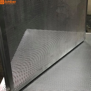 แผ่นโลหะโปร่งเสียงแบบเจาะรู ขนาดสั่งทำได้ สำหรับตะแกรงลำโพง ระบบเสียงไลน์อาร์เรย์/<span class=keywords><strong>ตู้</strong></span>ซับวูฟเฟอร์ - Product Image 1