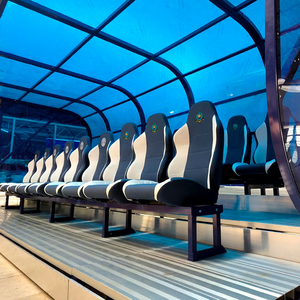 Juncheng <span class=keywords><strong>VIP</strong></span> - Gradas portátiles de lujo para equipos de fútbol, sillas para estadios, bancos de suplentes móviles para exteriores - Product Image 4