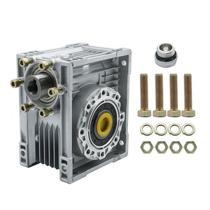 HLTNC NMRV063 Worm Gear Reducer <b>Speed</b> Ratio 7.5~100 FIT WITH <b>square</b> Flange 86*86, 110*110, 130*130 Motor for - Product Image 3