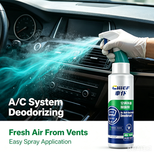 CHIEF Deodorante e Sanificante per Condizionatori <span class=keywords><strong>Auto</strong></span> di Alta Qualità, Elimina i Batteri Nocivi, Purifica l'Aria dalle Odori nell'Uscita dell'Aria Condizionata - Product Image 2