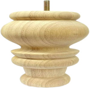 Nuevo Diseño EFS, Directo de Fábrica, ODM OEM, Patas de Sofá Cuadradas de Madera Maciza Antigua, Base Resistente para Accesorios de Muebles de Villa - Product Image 1
