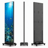 Affichage LED sans soudure 640x1920 P1.53 GOB 4K, service frontal, luminosité 500 cd, garantie 3 ans pour la promotion de la santé en pharmacie