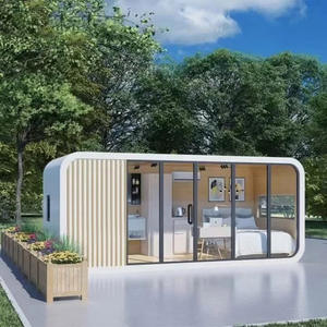 Casa prefabricada de bajo costo, casa portátil de oficina de gama alta de 10 pies, cabina móvil Apple Home Pod de 20 pies - Product Image 5
