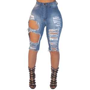 Ropa asequible de moda de rodilla jeans mujer rotos al por mayor -  Alibaba.com