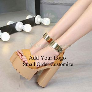 Chaussures à talons hauts pour femmes, escarpins à boucle, chaussures pour femmes, chaussures à plateforme, chaussures tendance, chaussures Barbie, escarpins à bout carré, escarpins à bout épais - Product Image 3