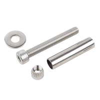 M10 M12 M16 Acier inoxydable Polissage SS304 316 316L A2 A4 70 80 Hex Socket Drive cap head Sleeve Anchor Expansion Bolts