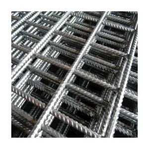 4x4 a393 tecido concreto brc grade aço inoxidável matting soldada hog wire mesh 6x6 painel reforçado série cerca