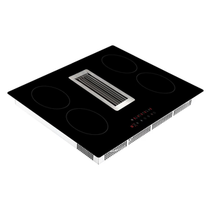 <span class=keywords><strong>Placa</strong></span> de Cocción Eléctrica Radiante de Cerámica y Vidrio con Quemadores Sincronizados y Sistema Downdraft - Product Image 3