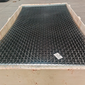 Maille de tamis vibrant en acier au carbone 65Mn pour concasseur de pierres et exploitation minière - Product Image 2