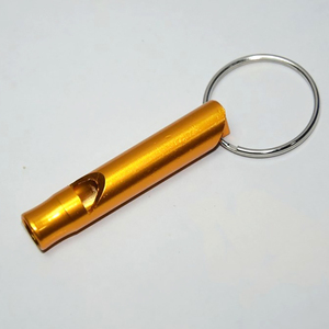 Khẩn Cấp Còi Móc Chìa Khóa Nhôm Thêm Lớn An Toàn Tồn Còi Tự Vệ Keychain Cho Thể Thao Ngoài Trời Cắm Trại - Product Image 3