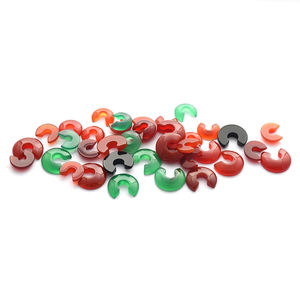 สินค้าขายดีในปี 2023 <span class=keywords><strong>ราคา</strong></span>ขายส่ง หินอาเกตธรรม<span class=keywords><strong>ชา</strong></span>ติทรงครึ่งวงกลม รูปโค้ง รูปพัด หลากสี - Product Image 1