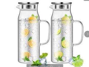 Tủ lạnh lớn trà đá cà phê nước trái cây tự chế nước giải khát vòi nước thủy tinh bình với nắp - Product Image 6