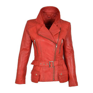 Chaqueta de Piel de Oveja para Mujer, Talla Grande, con Decoración de Piel, Tejido Impermeable y Transpirable, Cuello Alto, para Uso en Exteriores - Product Image 3