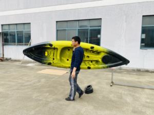 Vente chaude Kayak <span class=keywords><strong>de</strong></span> pêche en plastique Canoë à pagaie simple assis sur le dessus <span class=keywords><strong>Prix</strong></span> bon marché Kayak <span class=keywords><strong>de</strong></span> randonnée Kano à vendre - Product Image 5