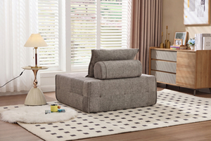 Sofá Modular en Cubos con Compresión al Vacío, Sofá de Suelo Individual de Felpa, Minimalista, Cuadrado, Empaquetado al Vacío - Product Image 3