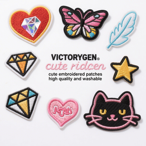 Patch brodé Anime 2025 personnalisé, badge écologique en tissu à <span class=keywords><strong>coudre</strong></span>, mignon pour vêtements et chapeaux, T-shirt enfant - Product Image 2
