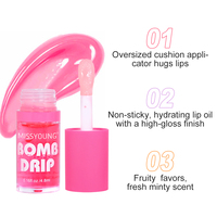 Ventes directes d'usine Lip Plumper Gloss High-Shine Clear Huile pour les lèvres hydratante longue durée
