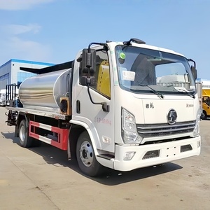 Fabricante Chino Shacman, Camión Distribuidor de Asfalto con Pulverizador de Betún Inteligente de 8000L para Construcción de Carreteras - Product Image 2