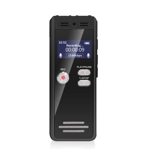 Siêu HD Tiếng Ồn Giảm Kép <span class=keywords><strong>Microphone</strong></span> Âm Thanh Kỹ Thuật Số Ghi Âm Dictaphone - Product Image 3