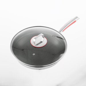 Padella a Tre Strati in Acciaio Inox, Compatibile con Induzione, Lavabile in Lavastoviglie e Utilizzabile in Forno, Manico Anticalore, Adatta a Tutti i Tipi di Cottura - Product Image 3