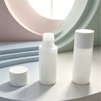 En stock – Combo de flacons de voyage miniatures blancs de 10 ml et 25 ml, à double couche, avec bouchon à vis hermétique, pour sérum, essence et tonique.