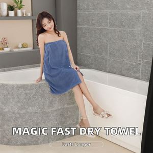 Serviette de Bain Magique à Séchage Rapide de Haute Qualité pour Adultes, Idéale pour la Douche, le Yoga et la Maison, en Polyester, Prix Abordable - Product Image 2