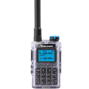 MINI <span class=keywords><strong>KONG</strong></span> UV-K1 Talkie-walkie VHF/UHF à batterie courte durée, transparent, avec CTCSS/DCS - Product Image 1