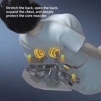 Fauteuil de massage électrique complet zéro gravité avec thérapie thermique, soulagement de la fatigue du dos, du cou et de la taille, compression d'air, portable et pliable