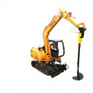 Foreuse spirale YSLANDSCAPE, excavatrice, foreuse hydraulique rotative, poinçonneuse de pieux, machine de forage pour travaux de génie civil, 5 ans - Product Image 1