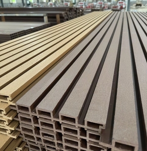 WPC decking ngoài trời WPC tường Bảng điều khiển ngoài trời hàng rào tấm ngoài trời ngoài trời tường Bảng điều khiển - Product Image 6