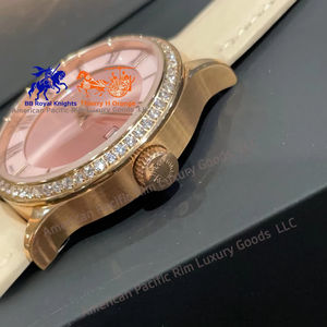 Montre à quartz pour femme Longnes, nouvelle marque, avec diamants incrustés, boîtier en acier inoxydable 316L, mouvement Ronda de luxe, affichage à aiguilles - Product Image 2
