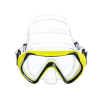 Ensemble de plongée avec tuba pour adultes, masque panoramique anti-buée avec tuba à embout sec pour femmes, plage, natation, voyage