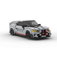 Compatible avec les briques de marque, petites particules, M4 CSL Racing Car, puzzle MOC, assemblage DIY, jouets de construction en plastique pour enfants