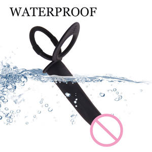 Caldo di Vendita di Sesso Maschile Usura Del Gel Del Silicone di Simulazione Fallo Vibratore per Le Coppie Risuona - Product Image 2