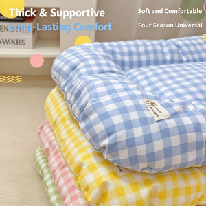 Cama Refrescante y Suave para Perros y Gatos, Colchoneta para Mascotas para Todas las Estaciones, Cojín de Tela de Algodón para Dormir - Product Image 2
