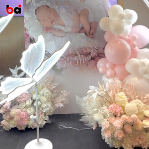 Lámparas de Pie con Alas de Mariposas en Movimiento LED Acrílicas 3D, Fondo Romántico para Escenarios, Pasillo para Bodas, Fuente de Alimentación de CA, Accesorios para Bodas - Product Image 3