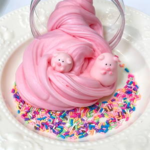 CHENXI Venta al por mayor Kit de Slime de Cerdito Kawaii, Slime Nube de Mantequilla Personalizado a Granel, Juguetes Sensoriales para Aliviar el Estrés - Product Image 3