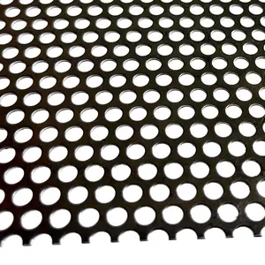 Stainless Steel Punched Hole Metal Sheet Circle Perforated Metal Mesh