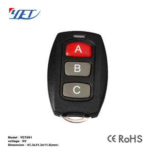 Оптовые ключи-пульты YET091 для автомобилей: дубликаты с фиксированным и динамическим кодом, радиочастотный передатчик 433 МГц/315 МГц - Product Image 5