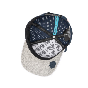 TCAP China Custom PVC logo Patch Performance <b>Waterproof</b> Laser Perforate Curved Brim Baseball <b>Cap</b> - Product Image 4