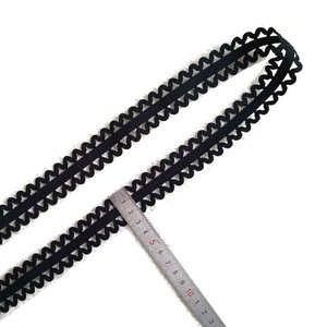 Eu004 nhà sản xuất tùy chỉnh căng tốt ren đồ lót nhà dệt đôi cạnh sóng ren đàn hồi - Product Image 2