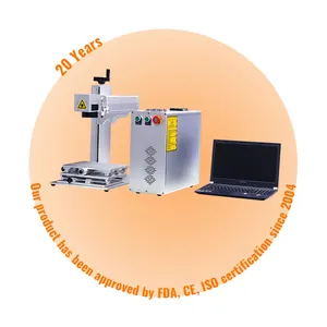 Desktop Portable Small 3D UV Laser Marking Machine for Crystal Glass Ceramic Windows Rubber