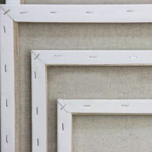 Wholesale Customizable Size <strong>30x40</strong>-50x50cm 100% Cotton Waterproof Eco-Friendly Stretched Blank <strong>Canvas</strong> Painting <strong>Frame</strong> - Product Image 1
