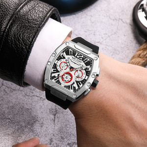 Montre homme Megir 8112 montre de sport à quartz étanche de luxe pour hommes marque originale chronographe de mode - Product Image 5