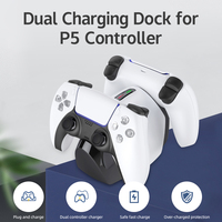 Manette YLW Brevetée de Dernière Génération PS5 Double Commande avec Chargeur Rapide Portable et Recharge Sans Fil