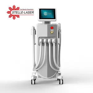 New Technology free combination diode laser+yag laser+ipl opt+ rf or 980 multifunction aesthetic equipment