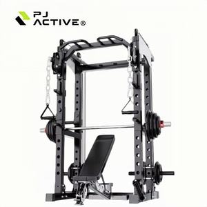 Jaula de Gimnasio Multifuncional de Fábrica PINJIAN con Cruce de Poleas para Entrenamiento Estación de Fitness y Soporte para Sentadillas con Barra Comercial - Product Image 1